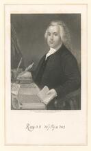 engraving of Roger Williams